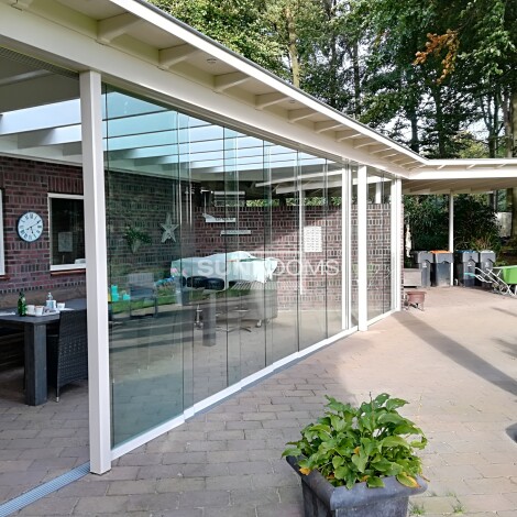 Sunrooms glazen schuifwanden 2